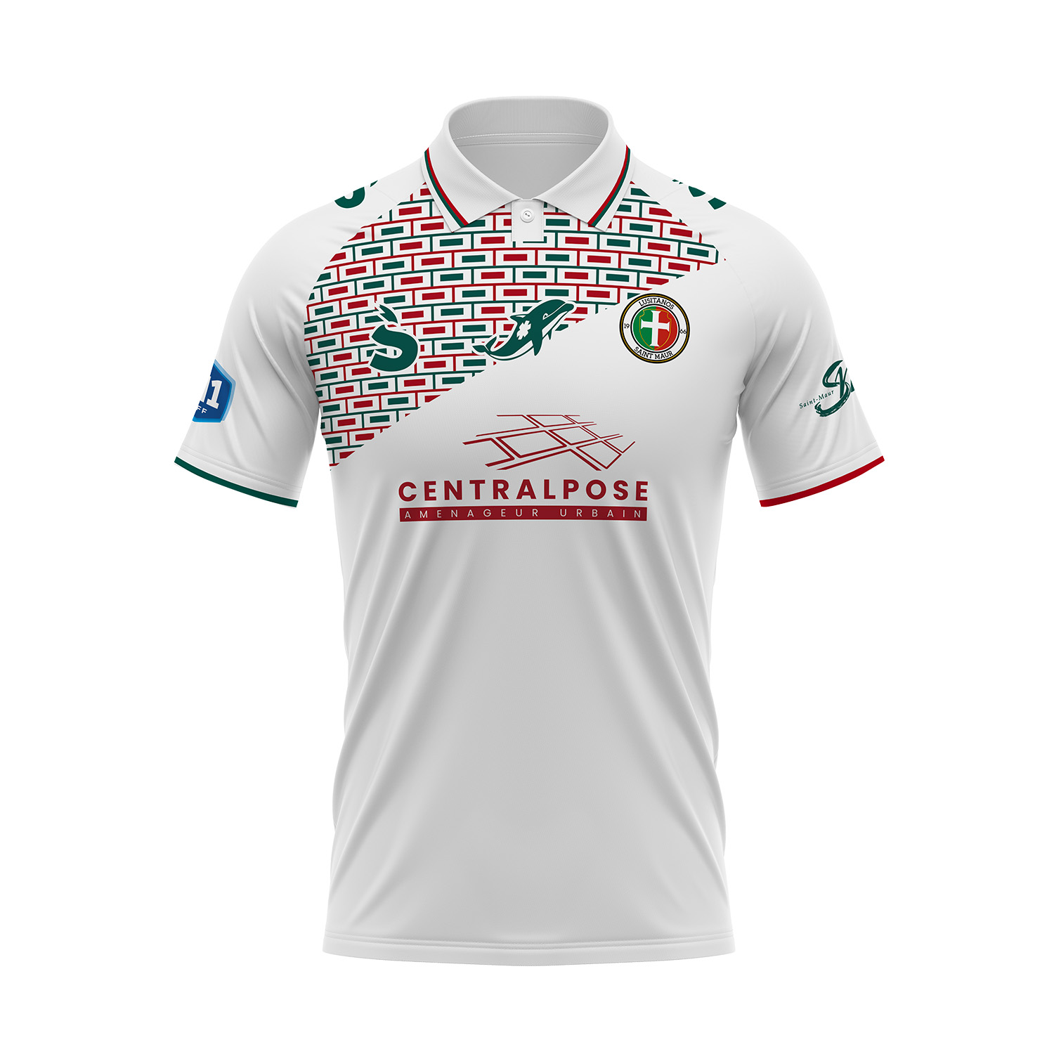 PR&Eacute;COMMANDE Maillot exterieur 26/27 (US LUSITANOS de SAINT-MAUR)